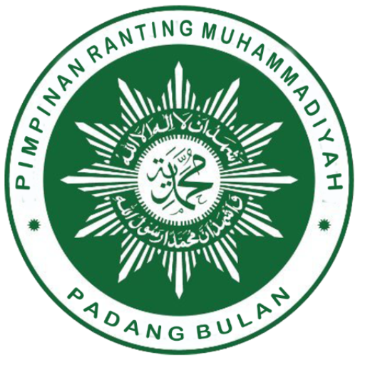 شعار Masjid Taqwa Ranting Muhammadiyah Padang Bulan
